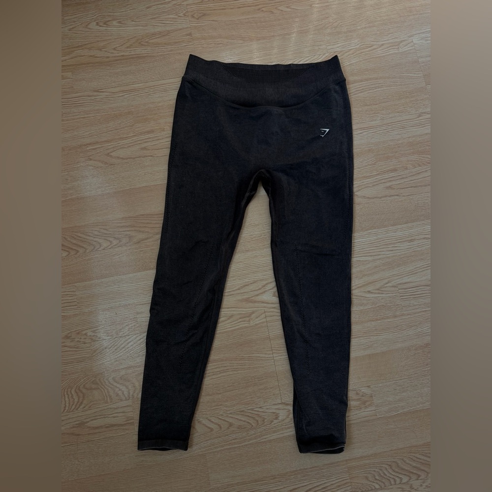 Gymshark Black High-Waisted Seamless Leggings